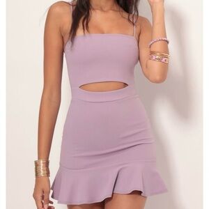 Lucy In The Sky purple homecoming dress